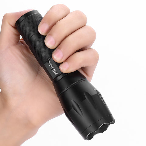 USA Hot E17 XM-L T6 3800LM Aluminum Waterproof Zoomable LED Flashlight Torch light for 18650 Rechargeable or AAA Battery