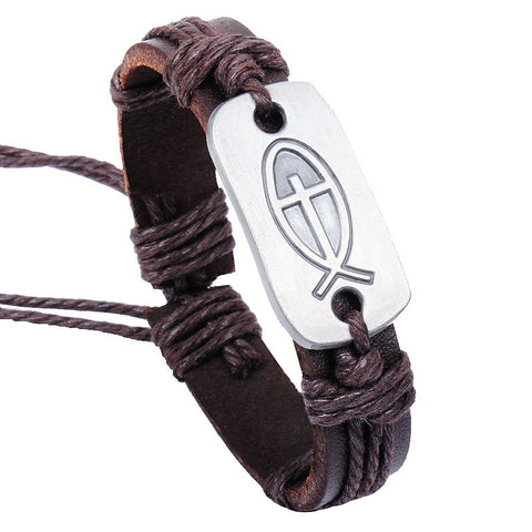 Icthus Fish Jesus Bracelet