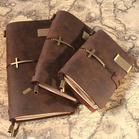 "Cross Leather Bound"  - Journal Note Book