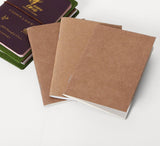 Leather Journal Note Book Refills - Size Mini Compatible (3 Pack)