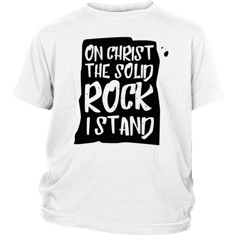 Child's "Christ The Solid Rock" T-Shirt