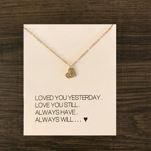 Promote LOVE Necklace