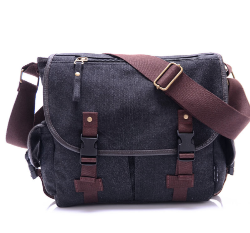 Men's Canvas Bible Messenger Bag – ChristFirstShop.com