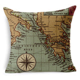 Hope Anchor, Go out into the World Vintage, Pillow Covers