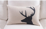 Psalm 18:33 Deer Geometric Multi Color/Size Pillow Covers