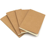 Leather Journal Note Book Refills - Size A6 Compatible (3 Pack)