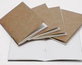 Leather Journal Note Book Refills - Size Mini Compatible (3 Pack)