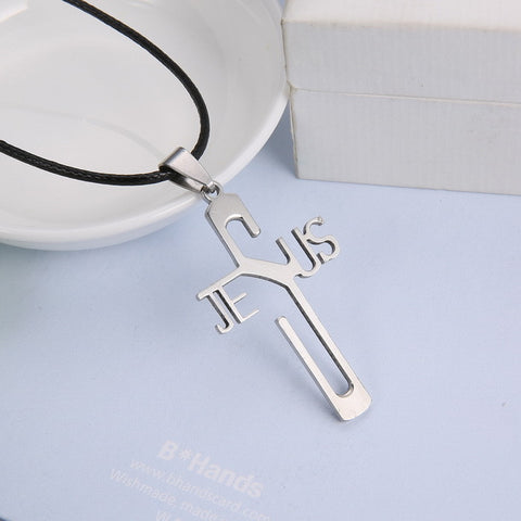 JESUS Cross Necklace