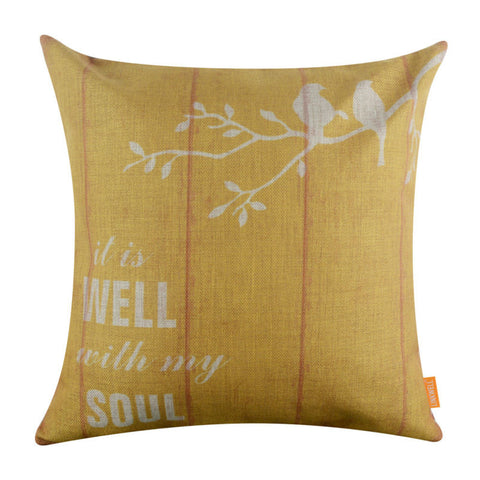 Well with my Soul Pillow Cover