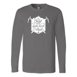 "Christ the Solid Rock" Mens Long Sleeve Shirt