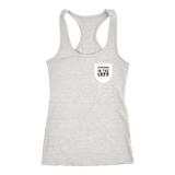 Racerback  "STRONG in the Lord" Light Jersey Tank - Printed Pocket