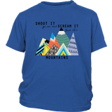 Shout it From the Mountains! Kids Tee