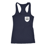 Racerback  "STRONG in the Lord" Light Jersey Tank - Printed Pocket